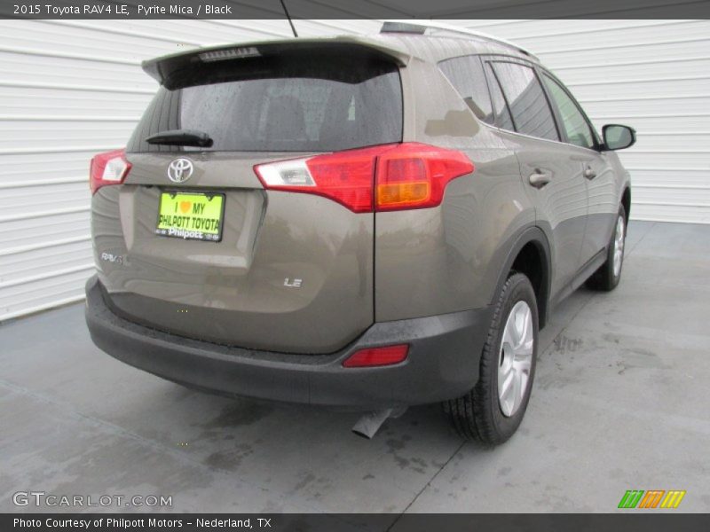 Pyrite Mica / Black 2015 Toyota RAV4 LE