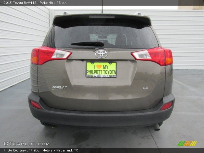 Pyrite Mica / Black 2015 Toyota RAV4 LE