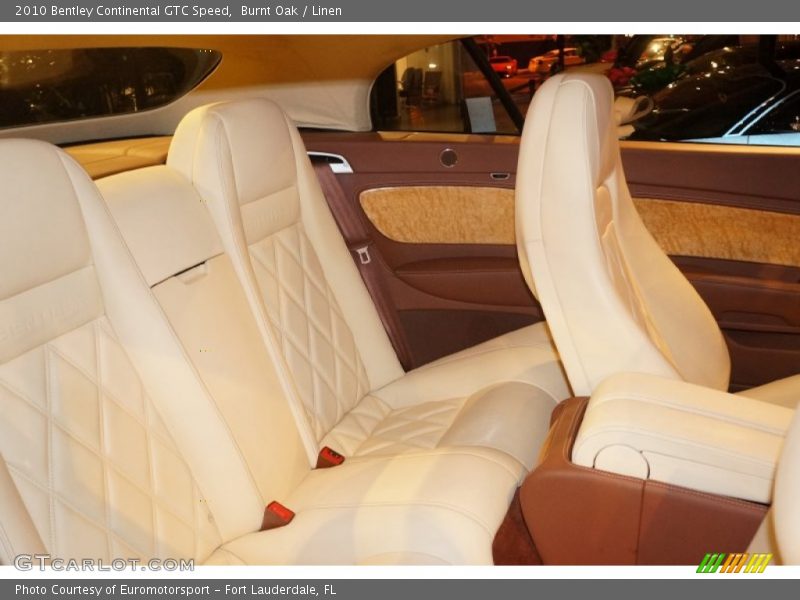 Burnt Oak / Linen 2010 Bentley Continental GTC Speed