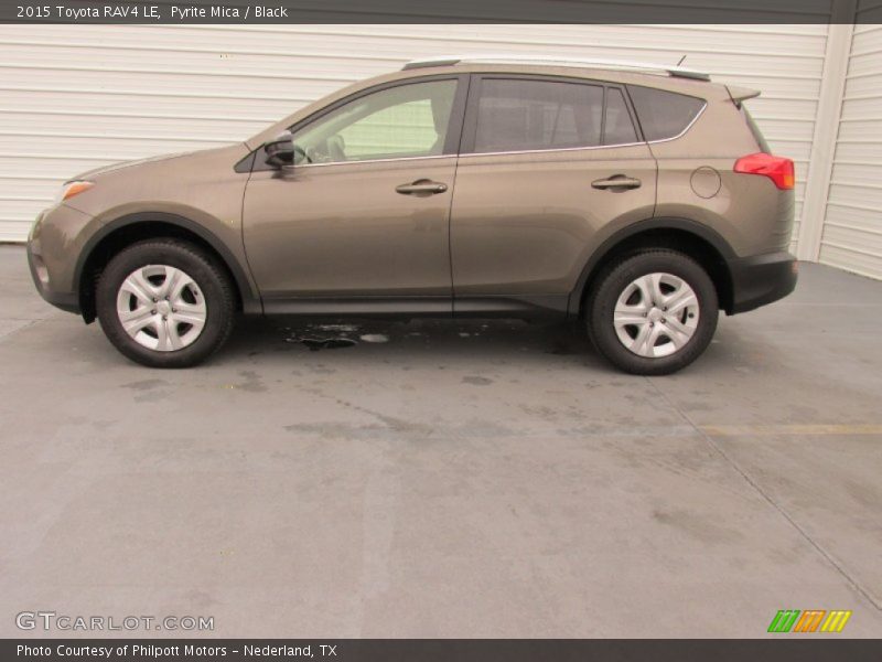 Pyrite Mica / Black 2015 Toyota RAV4 LE