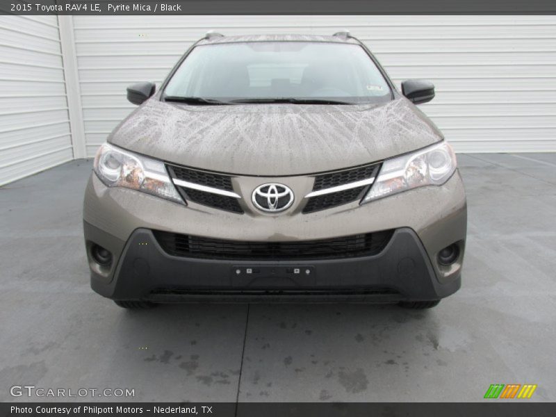 Pyrite Mica / Black 2015 Toyota RAV4 LE