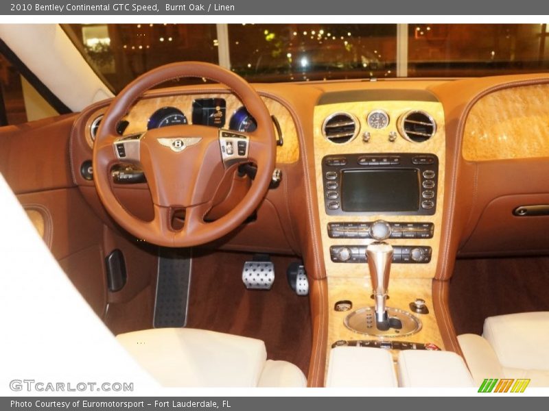Burnt Oak / Linen 2010 Bentley Continental GTC Speed