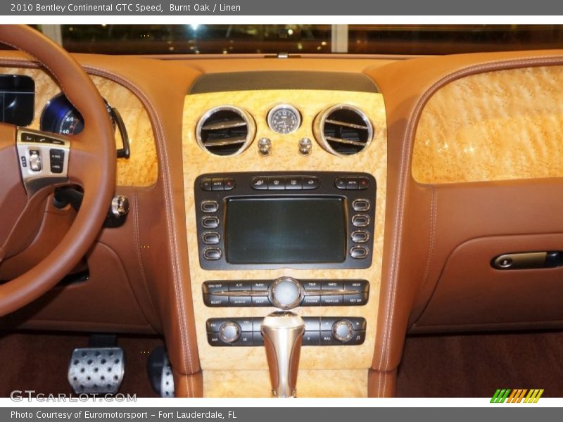 Burnt Oak / Linen 2010 Bentley Continental GTC Speed