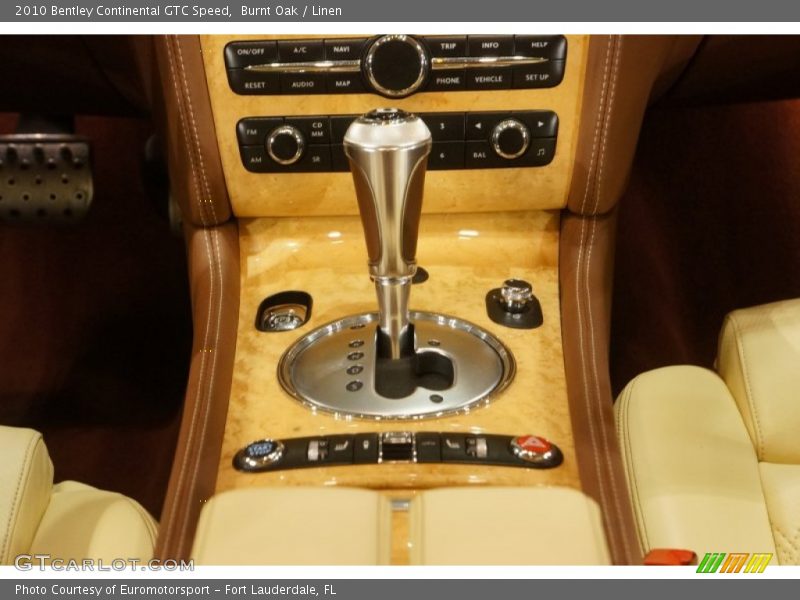 Burnt Oak / Linen 2010 Bentley Continental GTC Speed