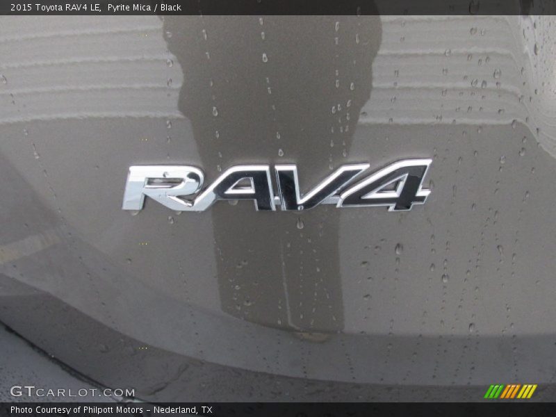 Pyrite Mica / Black 2015 Toyota RAV4 LE