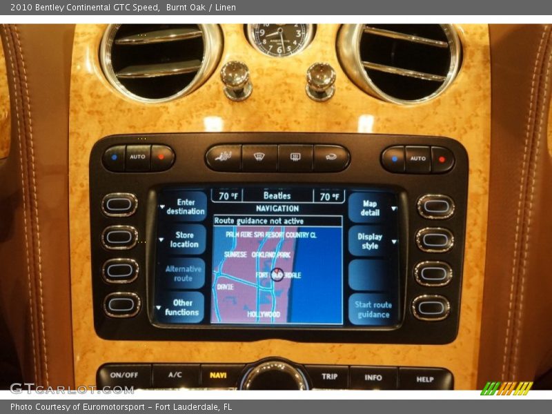 Burnt Oak / Linen 2010 Bentley Continental GTC Speed