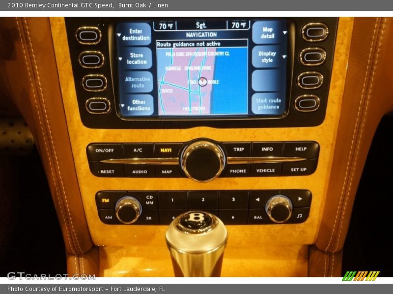 Burnt Oak / Linen 2010 Bentley Continental GTC Speed