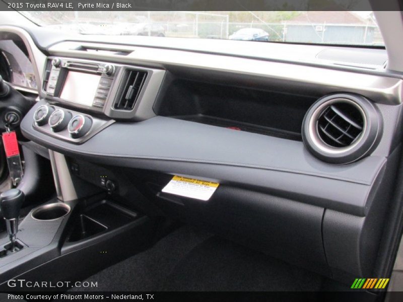 Pyrite Mica / Black 2015 Toyota RAV4 LE