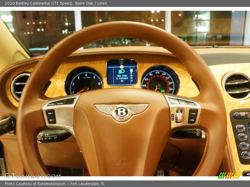 Burnt Oak / Linen 2010 Bentley Continental GTC Speed