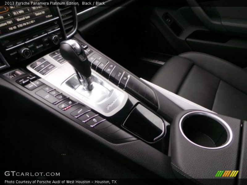 Black / Black 2013 Porsche Panamera Platinum Edition