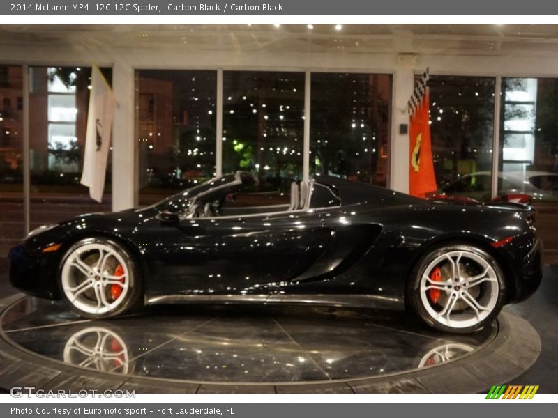  2014 MP4-12C 12C Spider Carbon Black