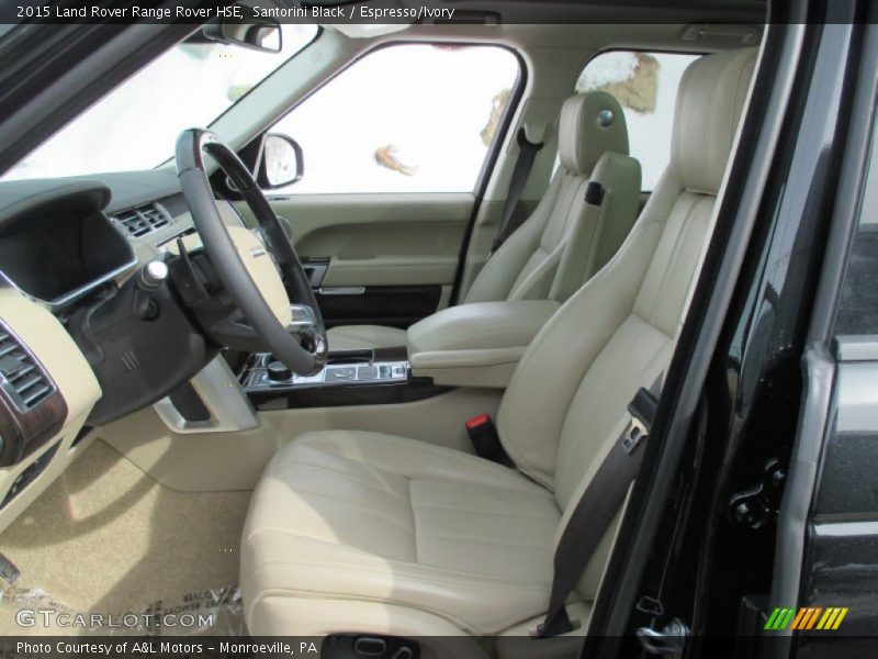 Santorini Black / Espresso/Ivory 2015 Land Rover Range Rover HSE