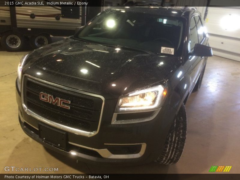 Iridium Metallic / Ebony 2015 GMC Acadia SLE