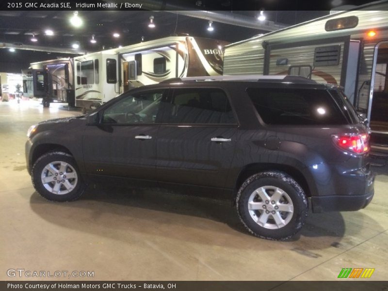 Iridium Metallic / Ebony 2015 GMC Acadia SLE