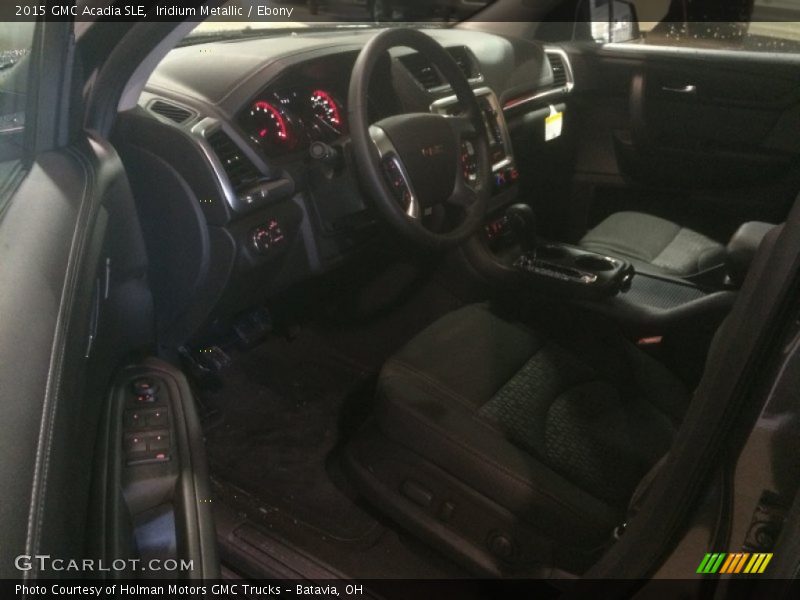 Iridium Metallic / Ebony 2015 GMC Acadia SLE