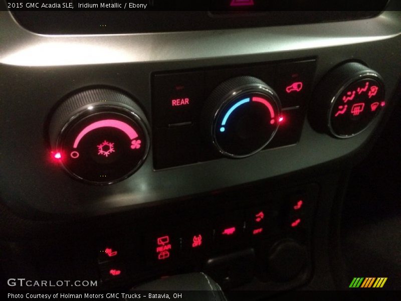 Iridium Metallic / Ebony 2015 GMC Acadia SLE