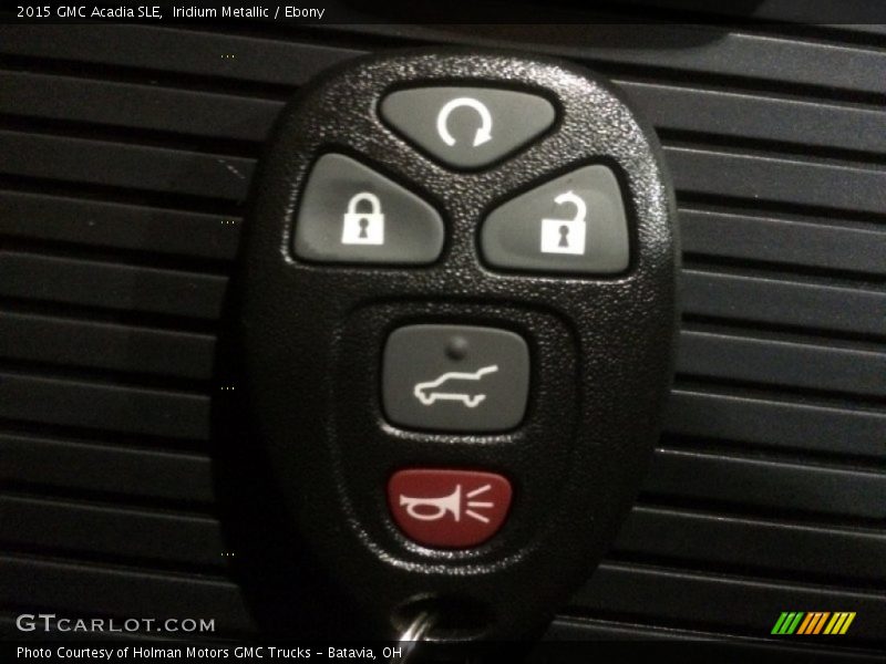 Iridium Metallic / Ebony 2015 GMC Acadia SLE