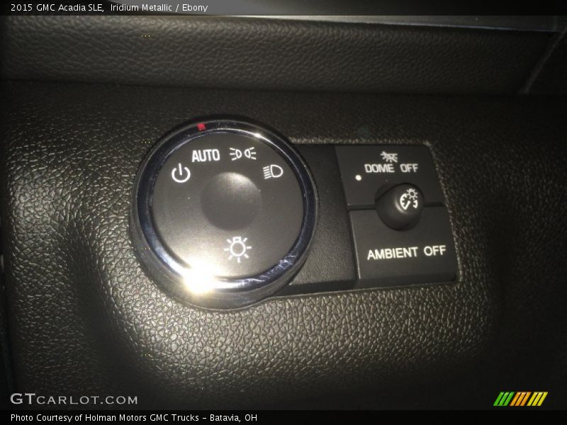 Iridium Metallic / Ebony 2015 GMC Acadia SLE