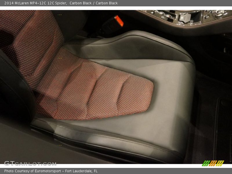 Front Seat of 2014 MP4-12C 12C Spider
