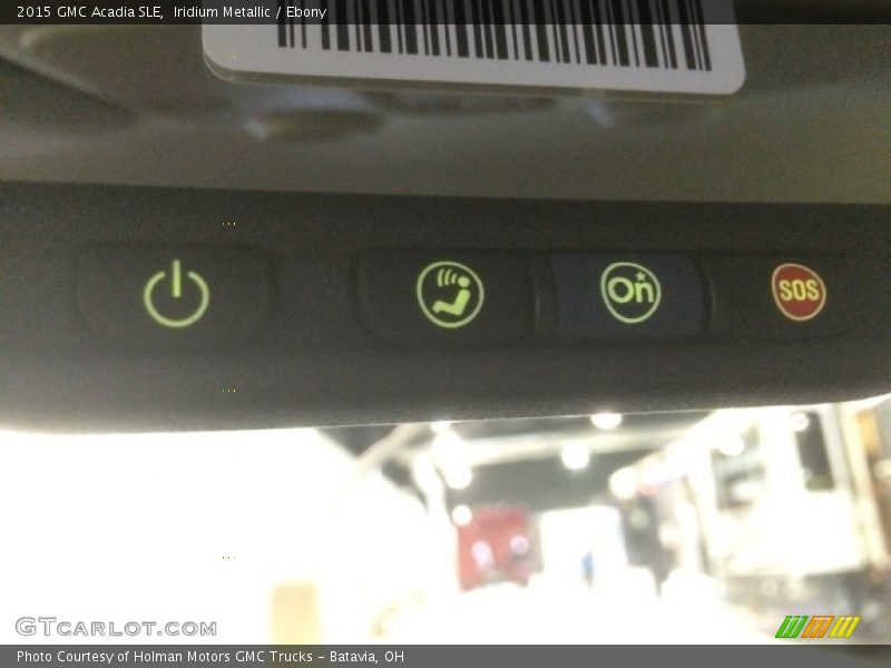 Iridium Metallic / Ebony 2015 GMC Acadia SLE