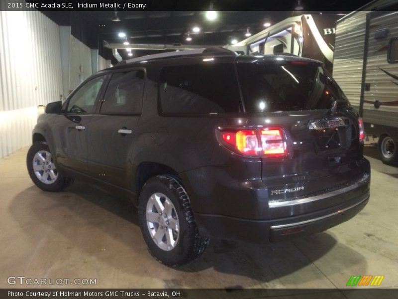 Iridium Metallic / Ebony 2015 GMC Acadia SLE