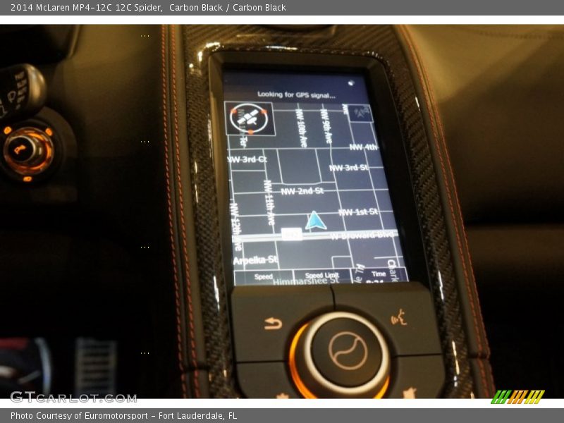 Navigation of 2014 MP4-12C 12C Spider
