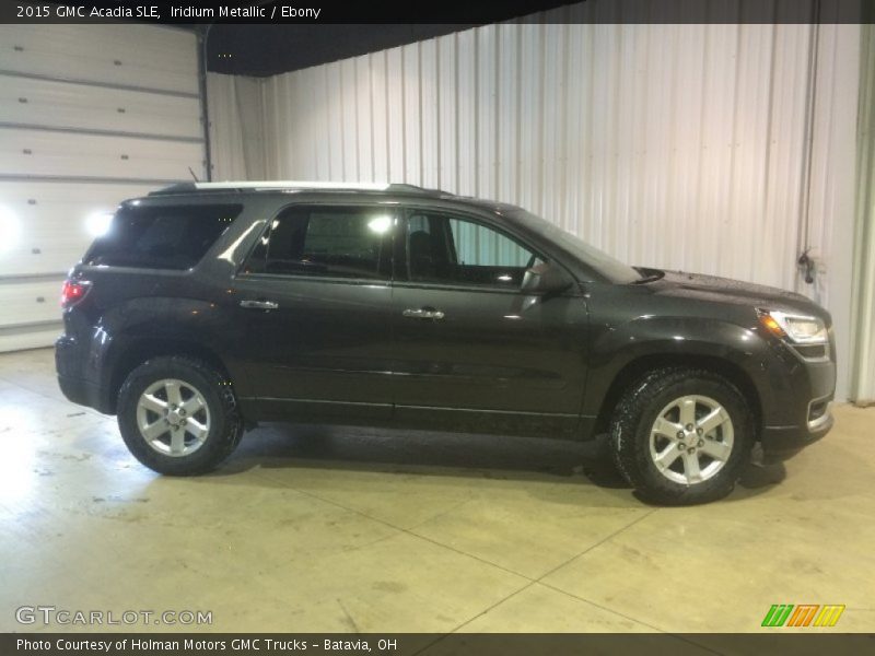 Iridium Metallic / Ebony 2015 GMC Acadia SLE