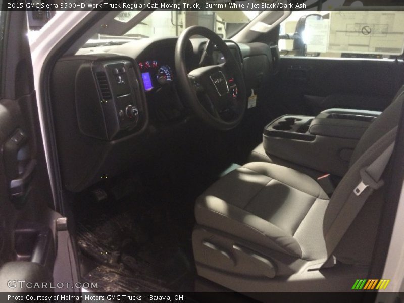 Summit White / Jet Black/Dark Ash 2015 GMC Sierra 3500HD Work Truck Regular Cab Moving Truck