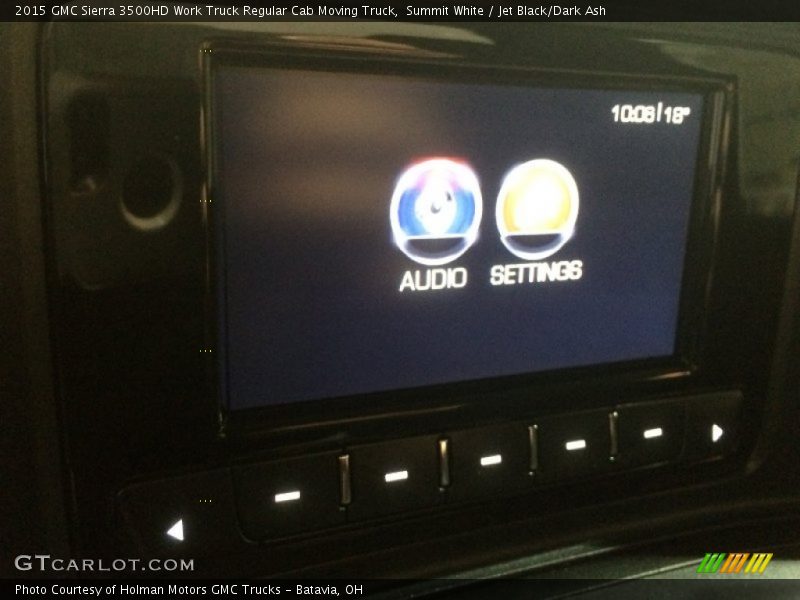 Summit White / Jet Black/Dark Ash 2015 GMC Sierra 3500HD Work Truck Regular Cab Moving Truck