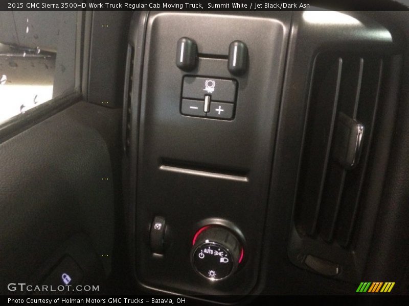 Summit White / Jet Black/Dark Ash 2015 GMC Sierra 3500HD Work Truck Regular Cab Moving Truck