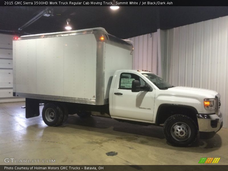  2015 Sierra 3500HD Work Truck Regular Cab Moving Truck Summit White