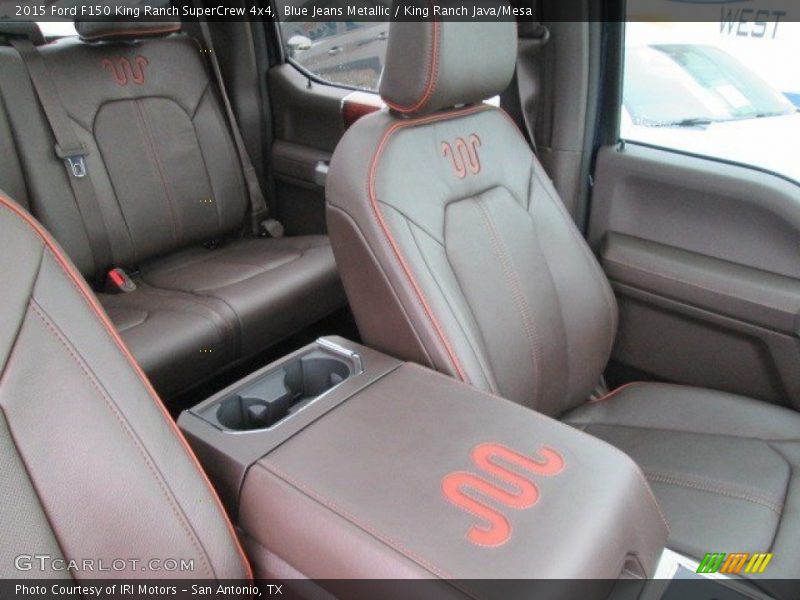 Front Seat of 2015 F150 King Ranch SuperCrew 4x4