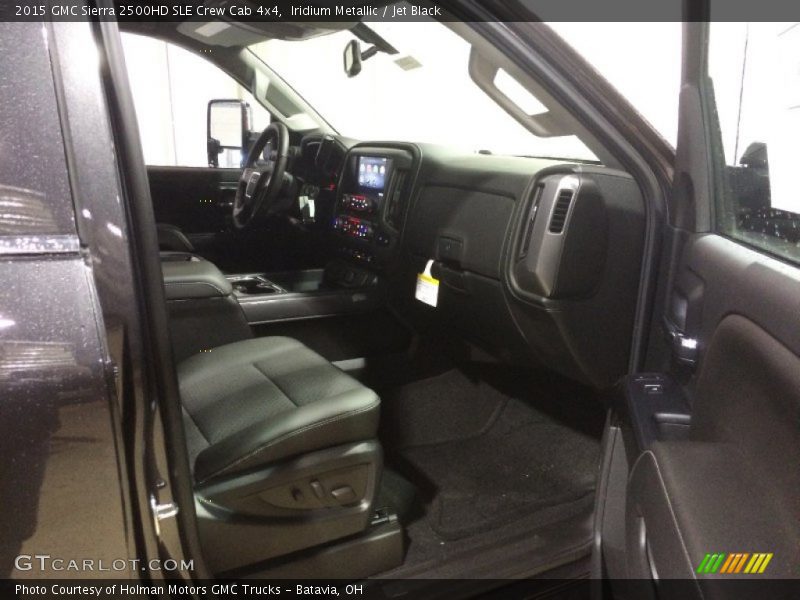 Iridium Metallic / Jet Black 2015 GMC Sierra 2500HD SLE Crew Cab 4x4