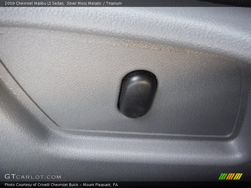 Silver Moss Metallic / Titanium 2009 Chevrolet Malibu LS Sedan