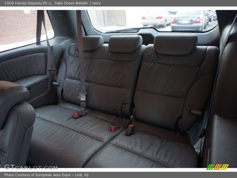 Slate Green Metallic / Ivory 2009 Honda Odyssey EX-L