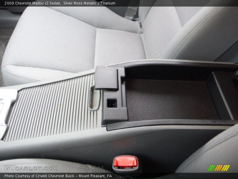 Silver Moss Metallic / Titanium 2009 Chevrolet Malibu LS Sedan