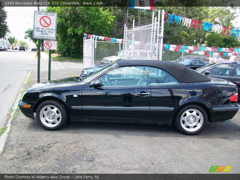 Black / Ash 1999 Mercedes-Benz CLK 320 Convertible