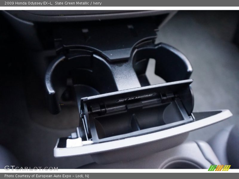 Slate Green Metallic / Ivory 2009 Honda Odyssey EX-L