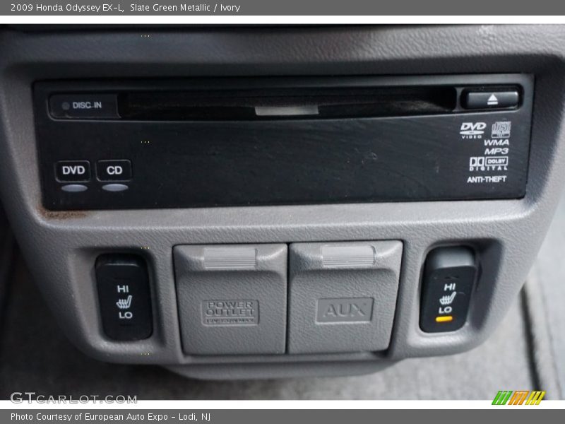 Slate Green Metallic / Ivory 2009 Honda Odyssey EX-L
