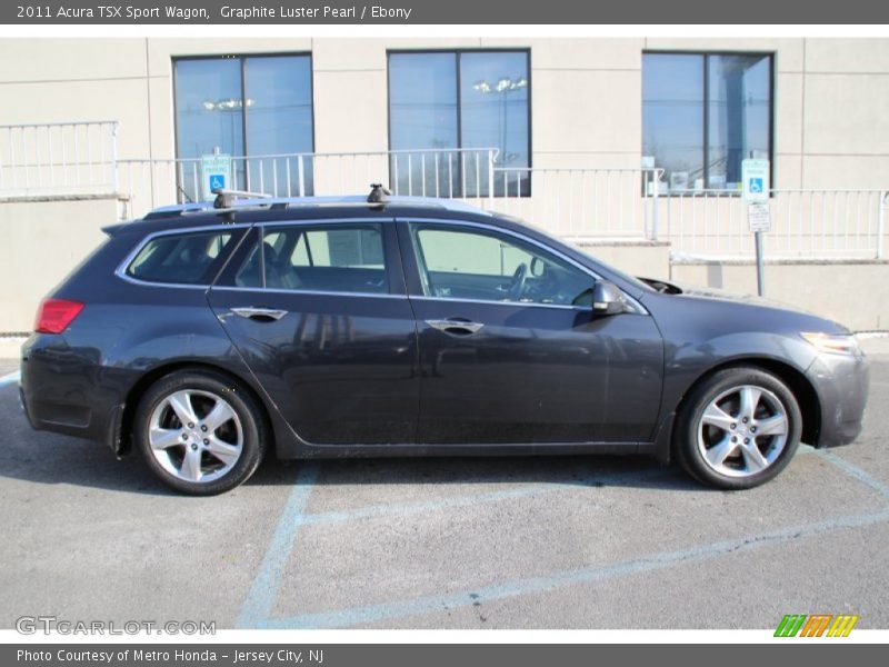 Graphite Luster Pearl / Ebony 2011 Acura TSX Sport Wagon