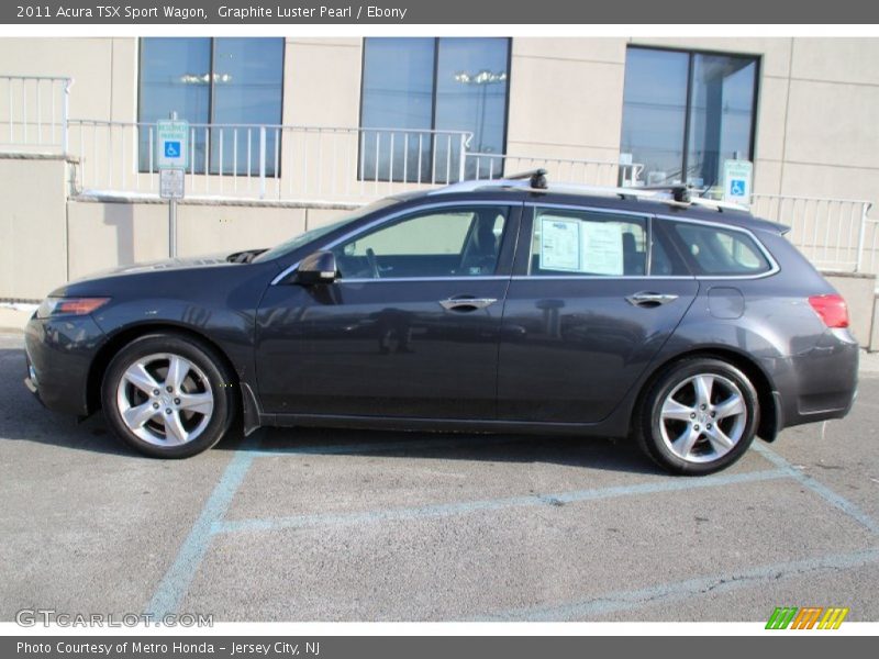Graphite Luster Pearl / Ebony 2011 Acura TSX Sport Wagon