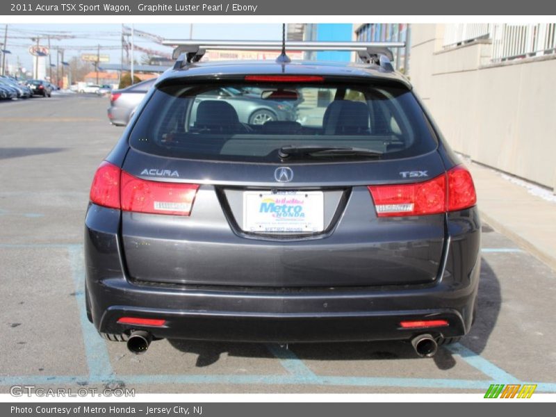 Graphite Luster Pearl / Ebony 2011 Acura TSX Sport Wagon