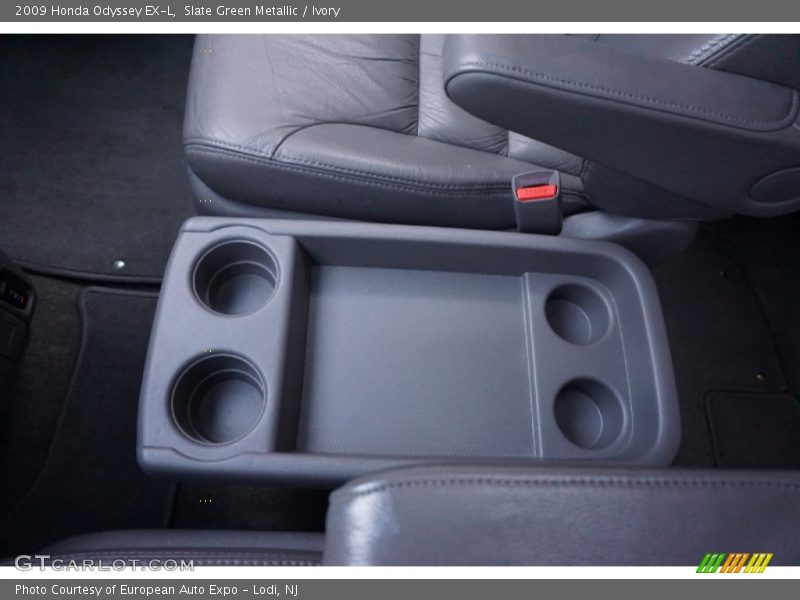 Slate Green Metallic / Ivory 2009 Honda Odyssey EX-L