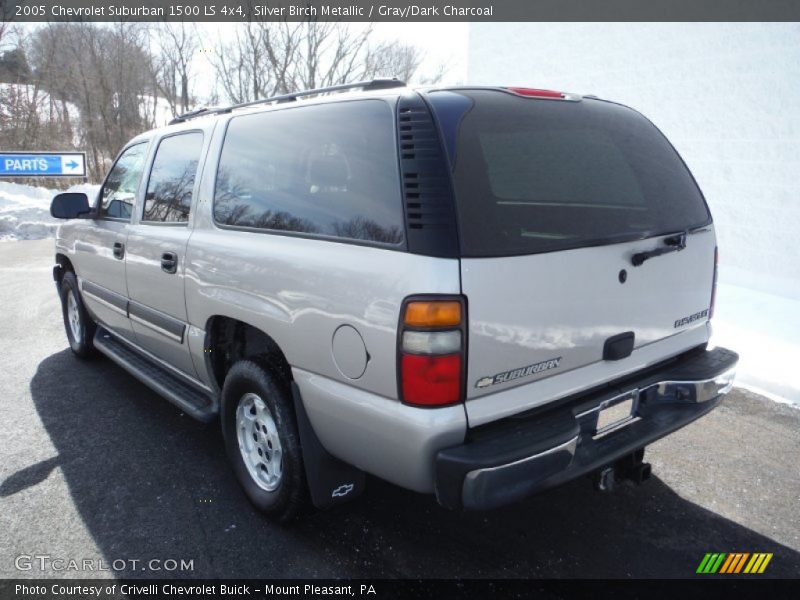Silver Birch Metallic / Gray/Dark Charcoal 2005 Chevrolet Suburban 1500 LS 4x4