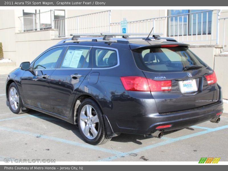 Graphite Luster Pearl / Ebony 2011 Acura TSX Sport Wagon