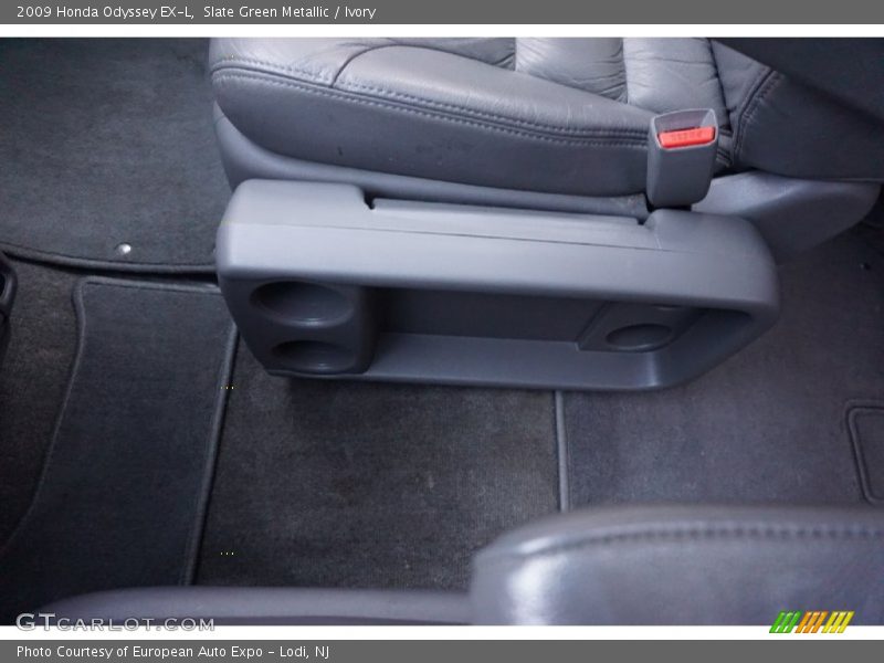 Slate Green Metallic / Ivory 2009 Honda Odyssey EX-L