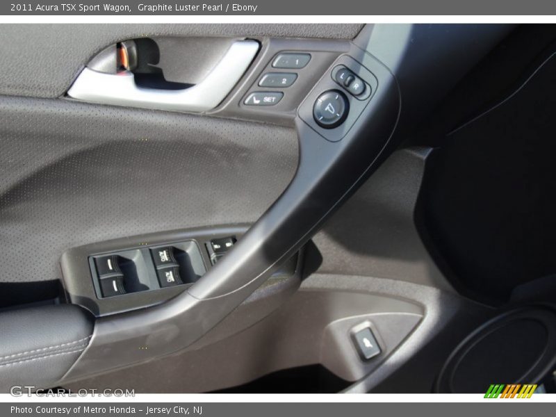 Graphite Luster Pearl / Ebony 2011 Acura TSX Sport Wagon