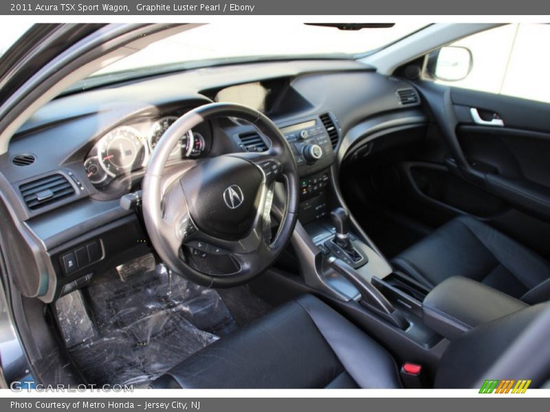 Graphite Luster Pearl / Ebony 2011 Acura TSX Sport Wagon