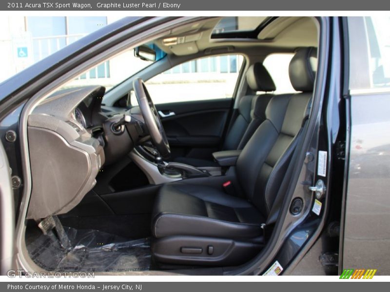 Graphite Luster Pearl / Ebony 2011 Acura TSX Sport Wagon