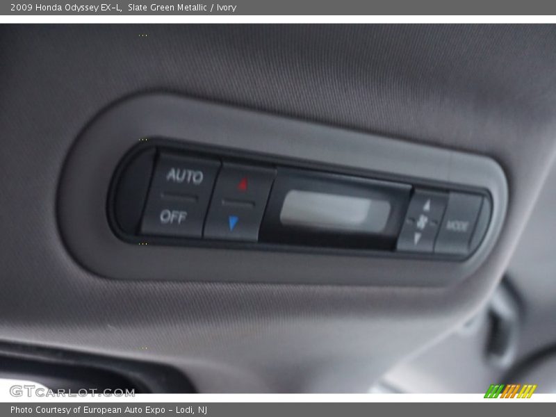 Slate Green Metallic / Ivory 2009 Honda Odyssey EX-L